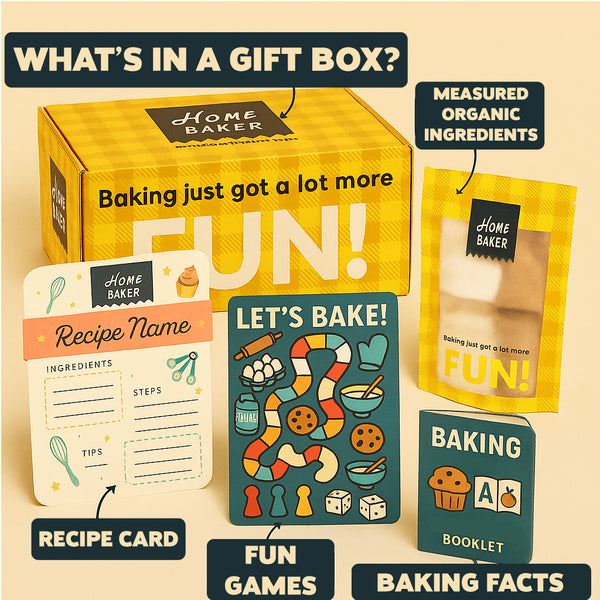 Gift Box Monthly Baking Activity Kit