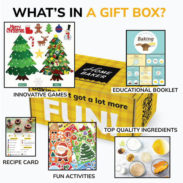 Gift Box Monthly Baking Activity Kit