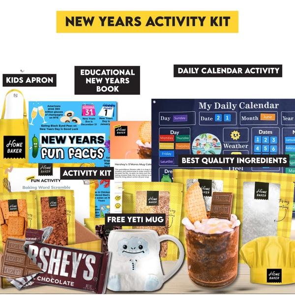 New Years Baking Gift Activity Kit