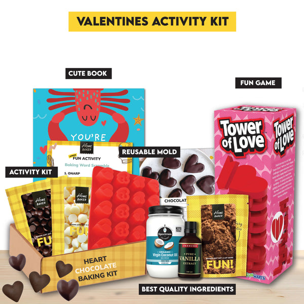 LoveBites: Heartfelt Chocolate Activity Baking Kit